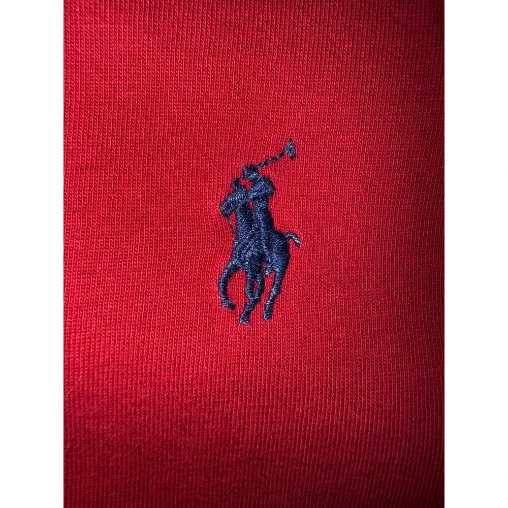 Polo Ralph Lauren Classic T-Shirt Mens Small Red Short Sleeve Pony Logo